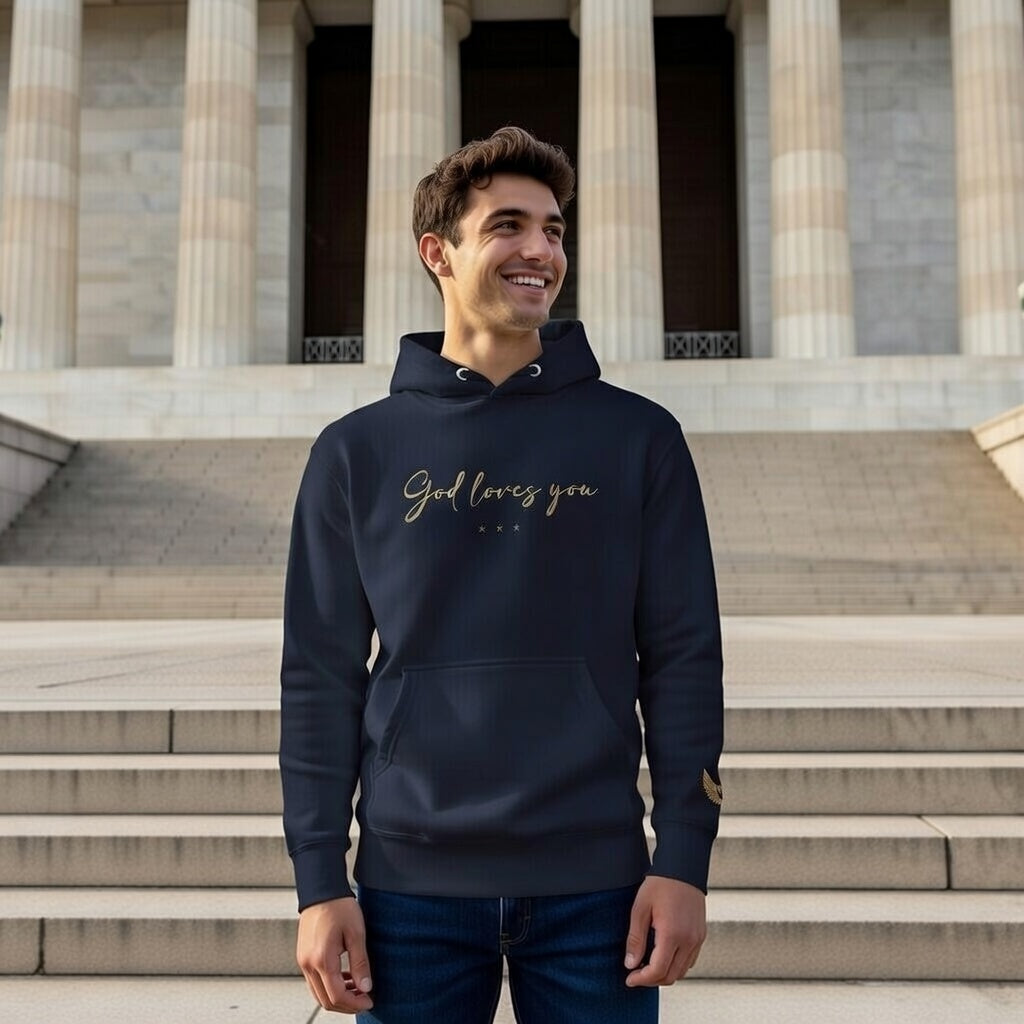 "God loves you" Hoodie